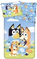 Bluey Happy Family ágyneműhuzat 140×200cm, 70x90 cm (JFK040232) - sandori