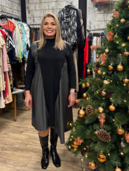 Gardrobom Brigitta fekete ruha