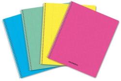 Aurora Caiet cu spirala, A5, 60 file - 80g/mp, coperta PP transparent color, AURORA - matematica (2160PPQ5) - officeclass
