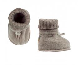 JOHA Botoșei din lână merinos fleece Joha - Basic Sesame Melange
