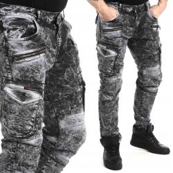 Cipo Baxx Farmer nadrág, Size 36/32, fekete, pamut, elasztán (cd780)