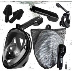 Gotel Sznorkel Maszk Búvárkodás Teljes Arc Légző Rendszer Fogantyú (MASKA DO SNORKELINGU)