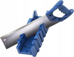 Hi-Spec Fűrészlap Fa léc Fűrészdoboz 2in1 szett (Zestaw Skrzynki Uciosowej z Piłą Kąt 45 i 90)