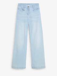 Bonprix Wide Leg Farmernadrág, kék színű, Size 52