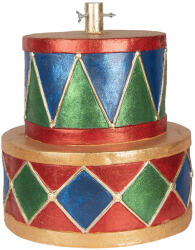Clayre & Eef Suport brad Craciun ceramica multicolora Ø 40x46 cm (6MG0151)