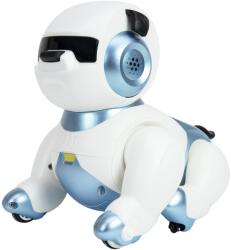 PNI Robot inteligent interactiv PNI Robo Dog, control vocal, butoane tactile, alb-albastru, acumulator inclus 3.7V 350mAh (PNI-ROBO-DG)