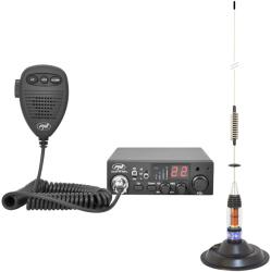 PNI Pachet Statie radio CB PNI Escort HP 8001L ASQ + Casti HS81L + Antena CB PNI ML70 cu magnet inclus (PNI-PAK5) Statii radio