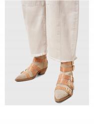 AllSaints Bézs Kockás Bokacsizma (38) (596130)