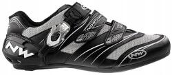 Northwave Verve Lady Sbs országúti kerékpáros cipő 38-as méret black silver (80101008 14)