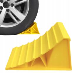 Korbi Kerék Ék, sárga, biztonsági, kerékzár, 20cm