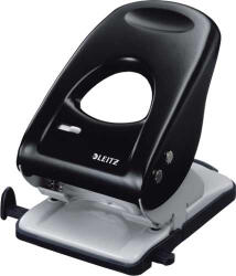 Leitz Perforator metalic, 40 coli, LEITZ 5138 - negru (L-51380095) - siscom-papetarie