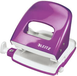 Leitz Perforator metalic, 30 coli, LEITZ 5008 - mov metalizat (L-50081062) - siscom-papetarie