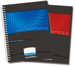 Aurora Caiet cu spirala, A5, 50 file - 90g mp, coperti carton, AURORA Mano - dictando (5C50)