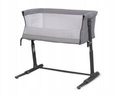 Colibro Byside Kiságy, Dove Szürke, 9 magasság, 9kg-ig, hálós oldal (Łóżeczko dostawne do łóżka dla dziecI Byside)