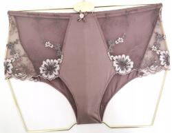 Lanny Mode Női Bugyi hímzéssel Lanny Mode Messina sötét/kávébarna, Size XXL, nylon