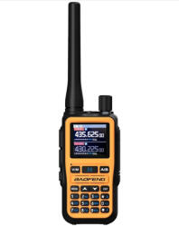 Baofeng UV-5R EU MINI Transmițător Wireless UHF/VHF 5W cu Ecran Color Culoare Portocaliu (103159_or) Statii radio