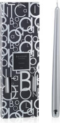 Baobab Collection Lumânări Candela argintii, 4 buc (CANDLESTICKS4SILVER)