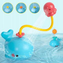  Fürdőjátékok gyerekeknek, bálna, fröccsenő víz, 5 üzemmód (x)