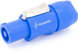 Thunder Germany PC-3FCA PowerCon lengő hálózati bemeneti csatlakozó dugó, 3 pólusú 250V/20A - thundergermany