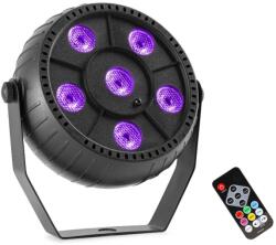 Thunder Germany LUVB-PAR6 (6x1W) UV LED PAR + TÁVIRÁNYÍTÓ + AKKUMULÁTOR - thundergermany