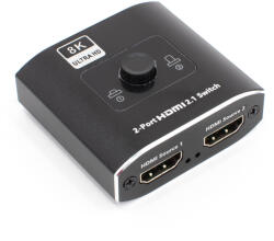 Thunder Germany SWI-201-8K, 2×1 8K@60Hz HDMI kapcsoló