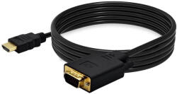 Thunder Germany HDA-117 [HDMI-VGA] átalakító (HDMI apa - VGA apa, 1, 8m) - thundergermany