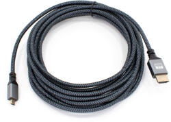 Thunder Germany C4KMC-5 4K Type D Micro HDMI kábel [HDMI papa - Micro HDMI papa] (5 m) - thundergermany