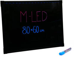 Thunder Germany Germany LB-80ST Írható LED reklám tábla, STANDARD (80×60 cm) + 1db filc - thundergermany