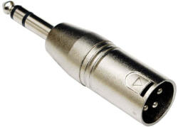 Thunder Germany ADP-022 Átalakító (XLR papa - 6, 3 mm Jack papa) - Sztereó / Szimmetrikus - thundergermany