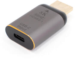 Thunder Germany CDP-13-8K, USB-C átalakító HDMI 8K@60Hz (USB-C mama - HDMI papa) - thundergermany