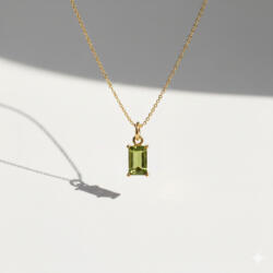 KÁRPÁTHY ékszer DIY Augusztus kristály nyaklánc, aranyozott