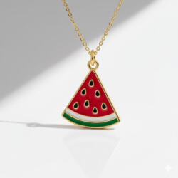 KÁRPÁTHY ékszer DIY Görögdinnye nyaklánc, aranyozott