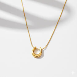 KÁRPÁTHY ékszer Holdív nyaklánc, aranyozott