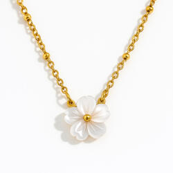 KÁRPÁTHY ékszer Sweet Flower aranyozott nyaklánc