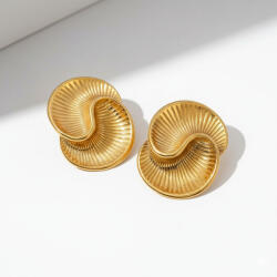 KÁRPÁTHY ékszer Royal allure fülbevaló, aranyozott