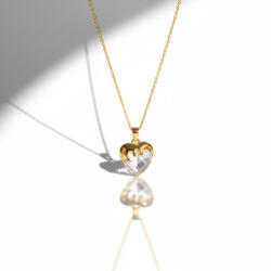 KÁRPÁTHY ékszer DIY Crystal Love nyaklánc, aranyozott
