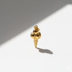 KÁRPÁTHY ékszer Fagylalt charm - aranyozott