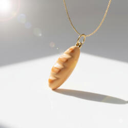 KÁRPÁTHY ékszer DIY Francia Bagett nyaklánc - aranyozott