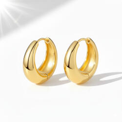 KÁRPÁTHY ékszer Golden flow fülbevaló, aranyozott