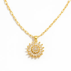 KÁRPÁTHY ékszer SUNFLOWER aranyozott nyaklánc