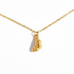 KÁRPÁTHY ékszer Croissant aranyozott nyaklánc