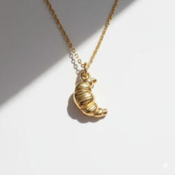 KÁRPÁTHY ékszer DIY Croissant nyaklánc, aranyozott