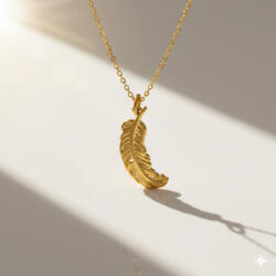 KÁRPÁTHY ékszer DIY Toll nyaklánc, aranyozott