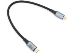 Thunder Germany UCN-03 (USB-C - USB-C) 100W, 40 Gbps, USB4, Gyorstöltő (0, 3m) - thundergermany