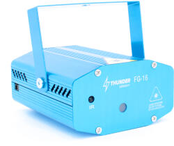 Thunder Germany FG-16 Multigobo, karácsonyi mintás lézer fényeffekt - RG (2 szín) hangvezérlés (160mW) - thundergermany