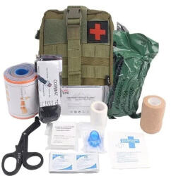 HELBO Depan HEL002 First aid kit with accessories 13 items Green (HEL002-)