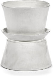 Serax Vază sau bol La Mère, 19 cm, alb spart (B5123040-005)
