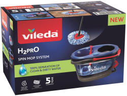 Vileda 4023103254237 felmosó Mikroszál 6000 ml Nedves Fekete, Kék, Vörös (178332)