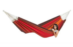 AMAZONAS AZ-1019300 függőágy 3 személy(ek) Pamut, Poliészter Terrakotta (AZ-1019300)