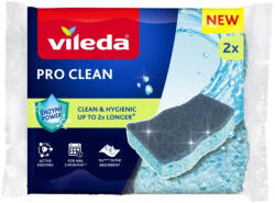 Vileda Viscose scourer with enzymes Vileda Pro Clean 2 pcs (179700)